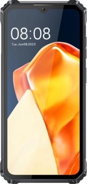Odolný smartfón 4G s veľkou pamäťou vo farbe čierna