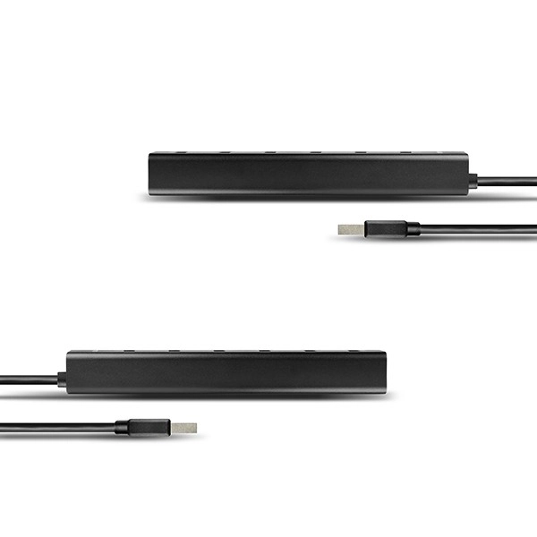 7-portový USB hub s rýchlym nabíjaním AXAGON