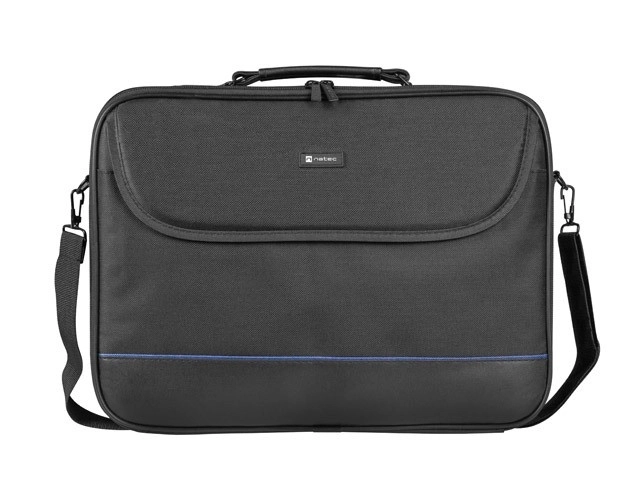 Torba na notebook Impala čierna-modrá 15,6''