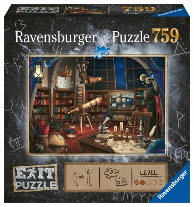 Ravensburger Únikové EXIT puzzle Observatórium