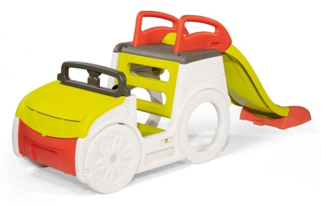 Smoby auto so šmykľavkou a pieskoviskom