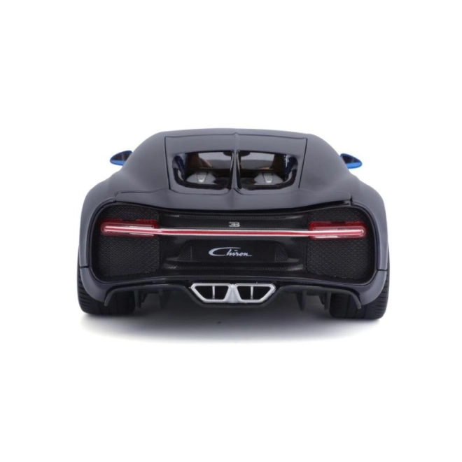 Kovové autíčko Bugatti Chiron modré/tmavo modré