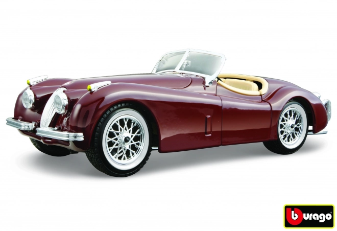 Bburago 1:24 Jaguar XK 120 Roadster (1951) Red