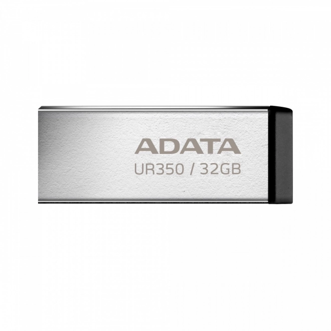 Čierny kovový USB kľúč 32GB UR350