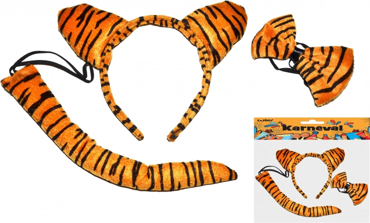karnevalová sada tiger pre deti