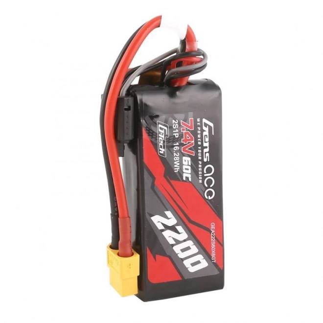 Batéria Gens Ace G-Tech LiPo 2200mAh 7.4V 60C 2S1P XT60