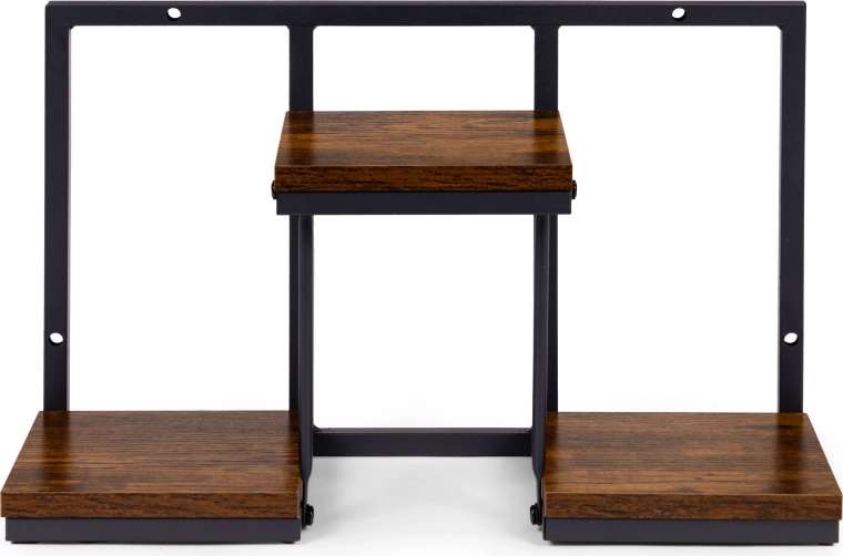 Stabilný oceľový rám s 3 úrovňami