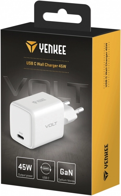 Kompaktná USB C nabíjačka 45W GaN