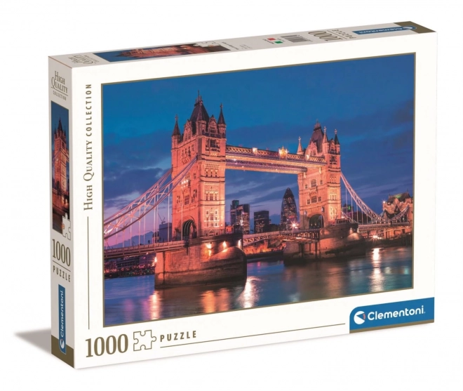 Clementoni Puzzle 1000 dielikov - Tower Bridge v noci