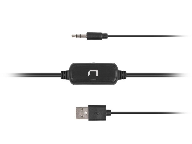 Reproduktory 2.0 Natec Cougar 6W RMS čierne