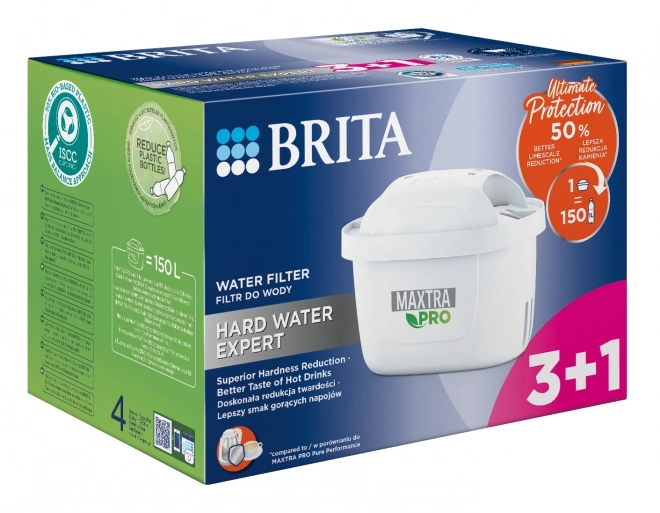 Vymeniteľný filter Maxtra Pro Hard Water Expert 3+1 ks