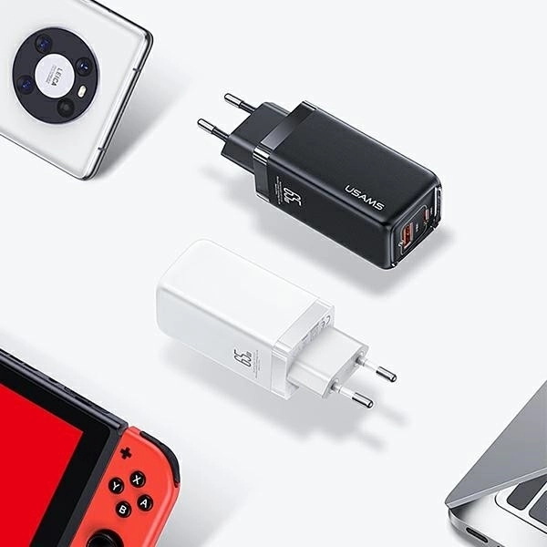 Nabíjačka USAMS T47 USB/ USB-C 65W PD Rýchla