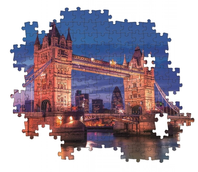 Clementoni Puzzle 1000 dielikov - Tower Bridge v noci