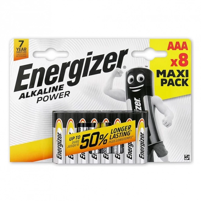 Batérie Energizer Alkaline Power AAA 8 ks