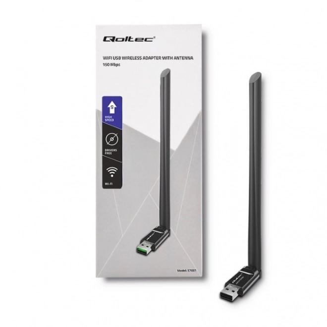 Wi-Fi USB adaptér s bezdrôtovou anténou