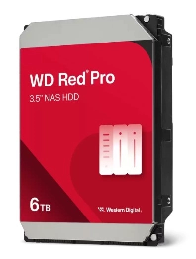 Western Digital Red Pro 6TB HDD pre NAS