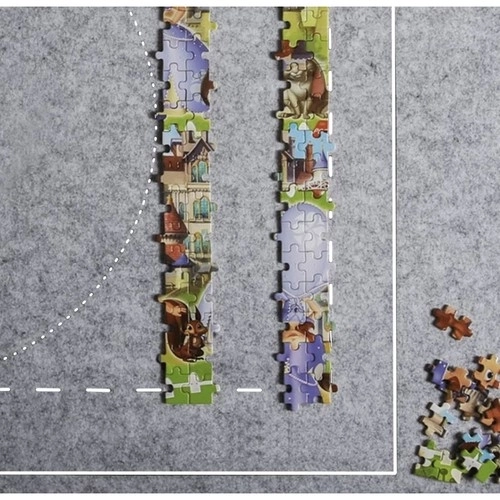 Mata na skladanie puzzle Malatec