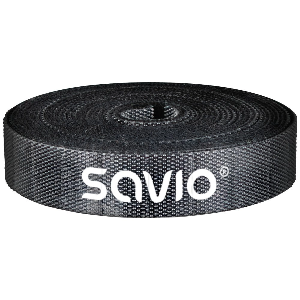 Organizér na káble SAVIO OC-07, páska Velcro, 10 metrov