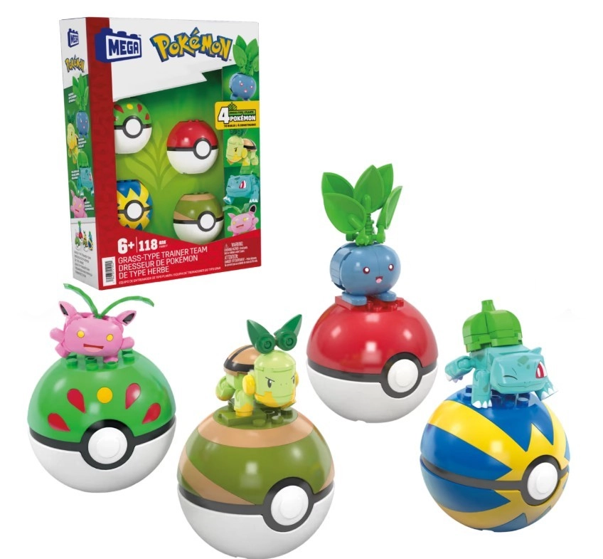Stavebnica Pokémon Trávový Tím