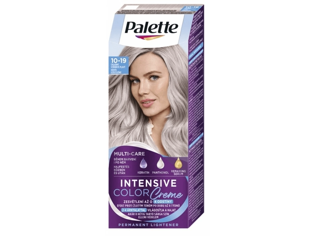 E-shop Schwarzkopf Palette Intensive Color Creme 10-19 Chladný Striebristý Blond
