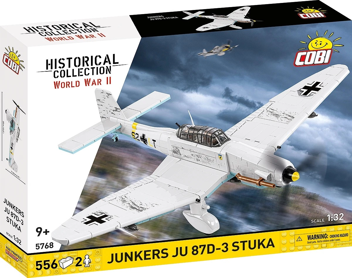 E-shop COBI 5768 World War II Nemecký strmhlavý bombardér Junkers JU-87D-3 Stuka 1:32