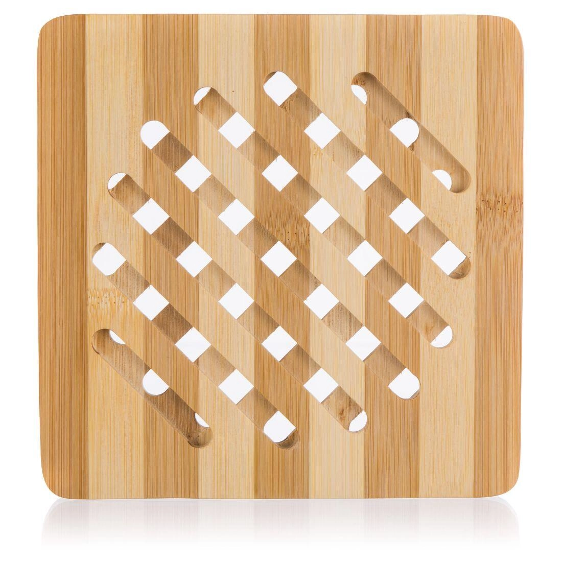 E-shop BANQUET Podložka drevená BRILLANTE Bamboo 18x18x1 cm