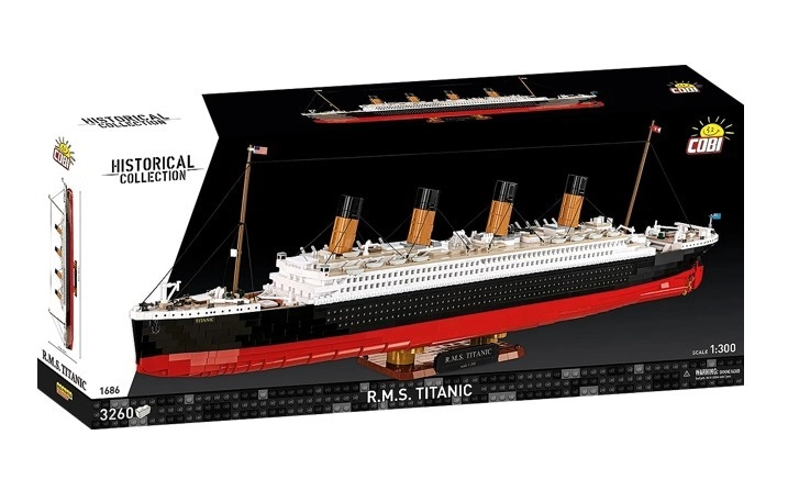 E-shop Cobi 1686 R.M.S. Titanic, 1:300, 3260 kostek