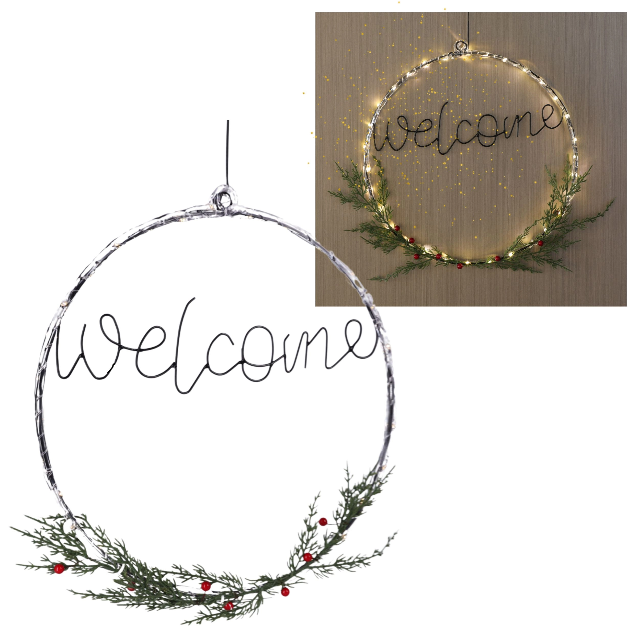 E-shop LED girlanda "WELCOME"