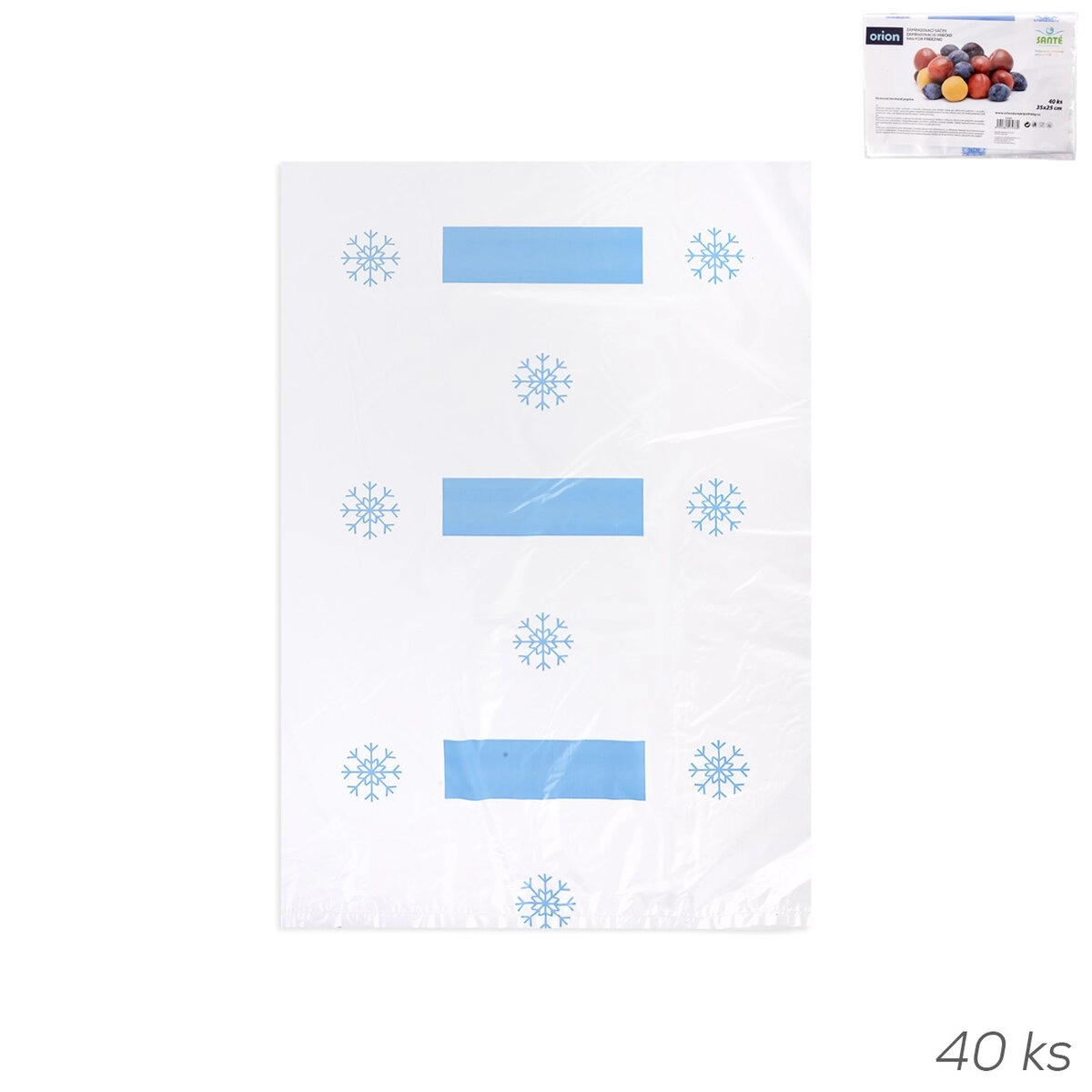E-shop Zamrazovacie vrecko Extra 25x35 cm 40 ks