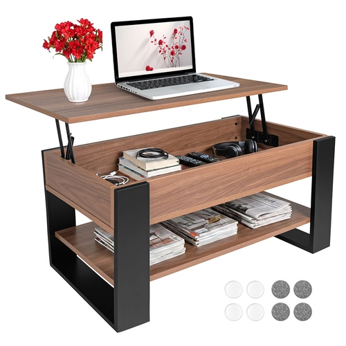 E-shop Konferenčný stolík Ruhhy so zdvíhacou doskou 92 × 51 cm