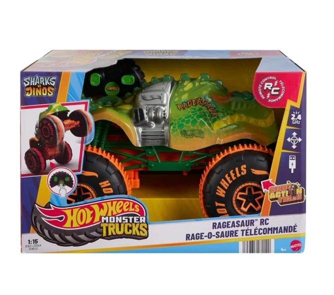 E-shop RC monster truck HOT WHEELS Rageasaur 1:15
