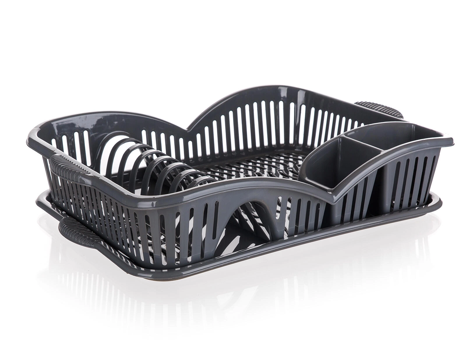 Banquet Odkvapkávač na riad myKitchen, 45 x 31 x 8 cm, antracit