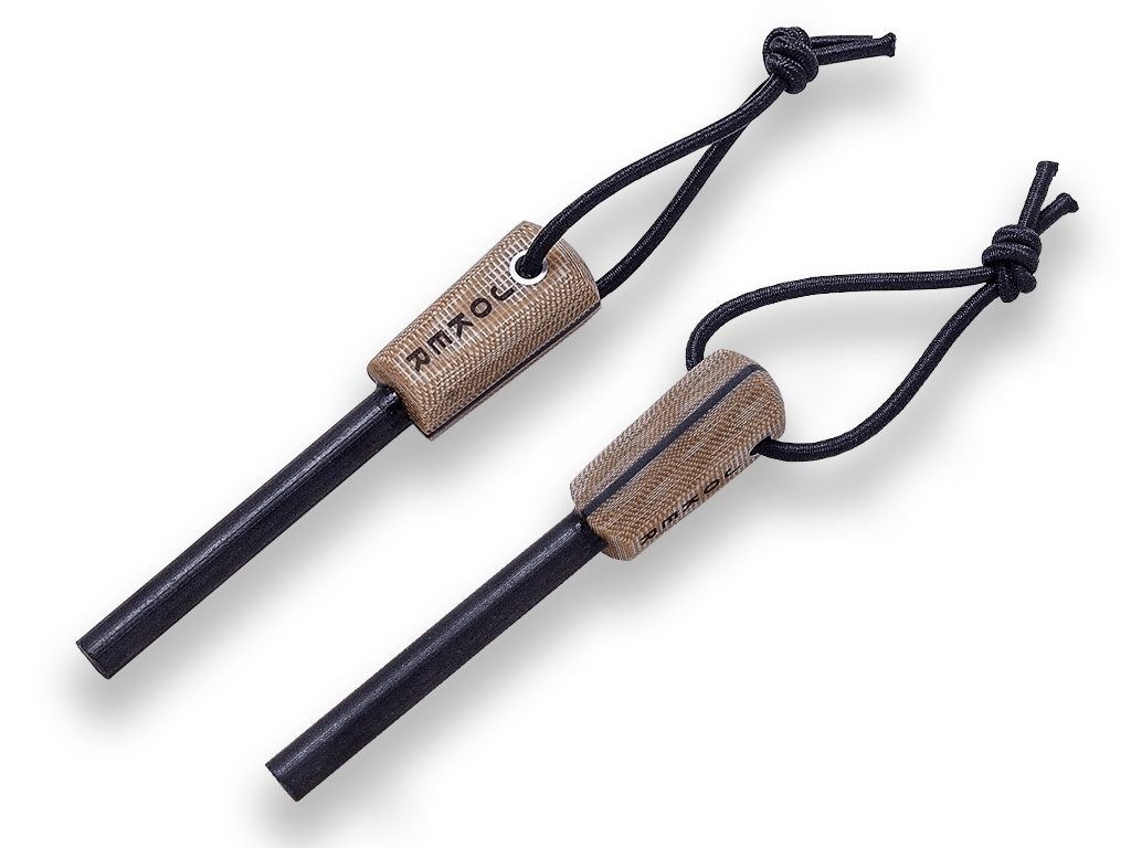 E-shop Joker Firesteel Beige Canvas Micarta PD03