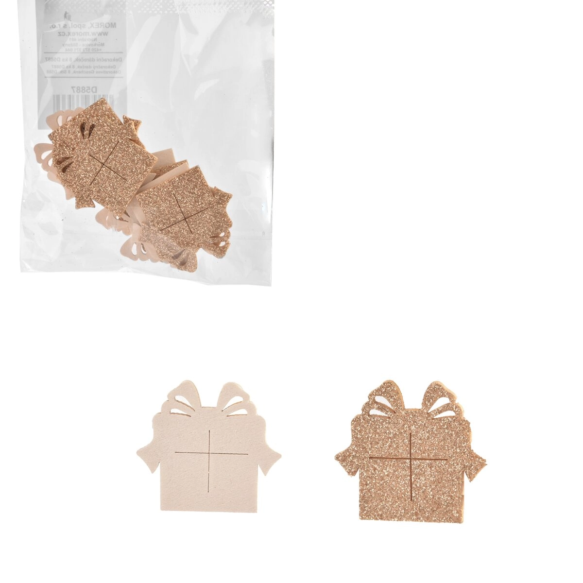 E-shop Dekoračný darček 8 ks D5887