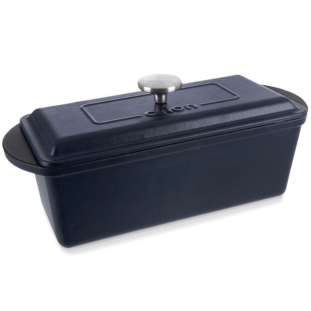 Železná forma na chlieb s pokrievkou LIATINA SMALT 3 l, 35 cm