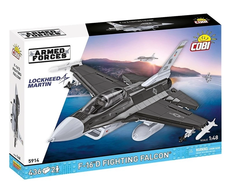 E-shop Cobi 5914 Armed Forces F-16 D FIGHTING FALCON,1:48, 436 k, 1 f