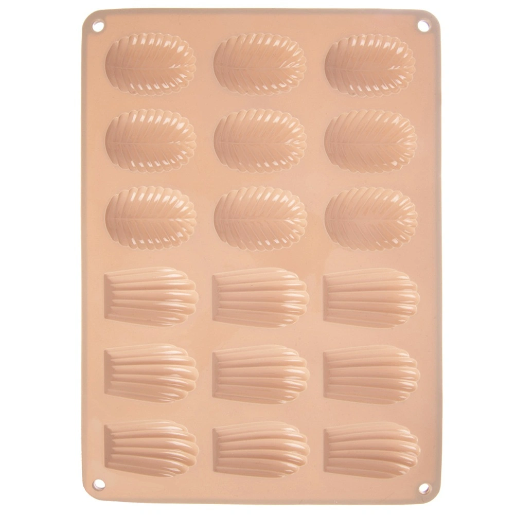 Silikónová forma na sušienky a pralinky, béžová 34 × 25 × 1 cm