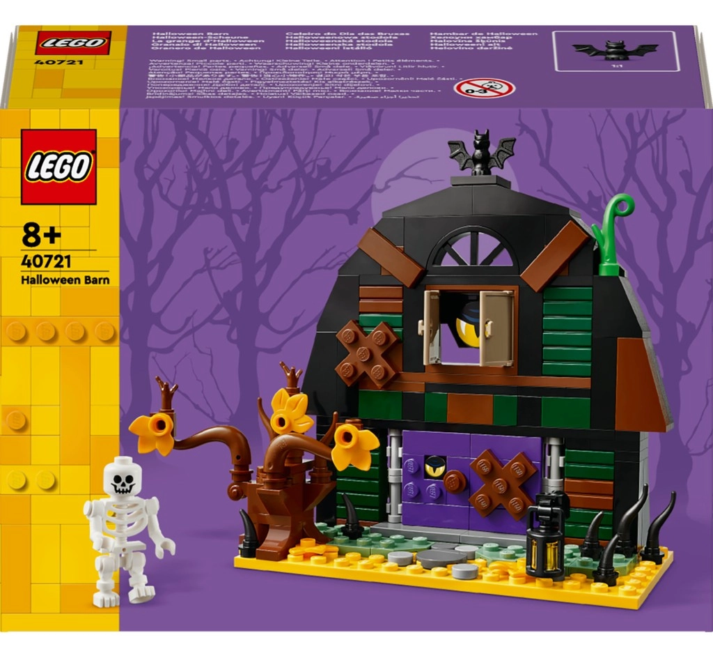 lego halloweenská stodola
