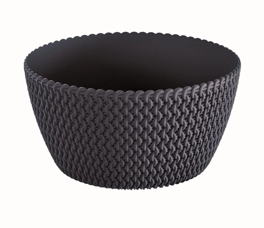 E-shop Prosperplast misa SPLOFY antracit 23,6 cm