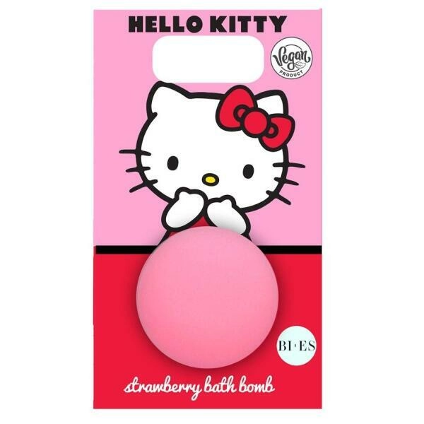 E-shop Kúpeľová bomba HELLO KITTY jahoda 165 g