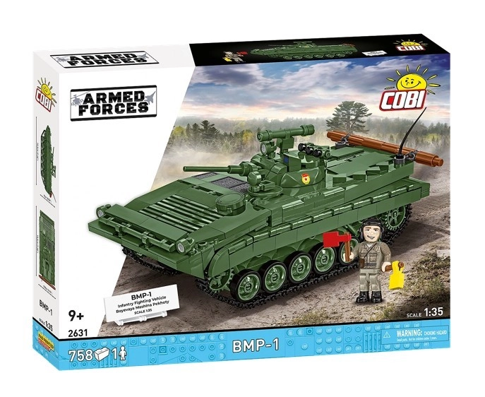 E-shop Cobi 2631 Armed Forces BMP-1, 1:35, 758 k, 1 f