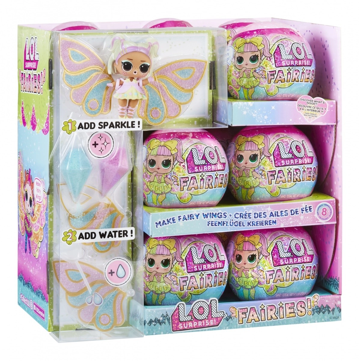 LOL SURPRISE! vílie bábiky FAIRY TOTS – displej 30 ks