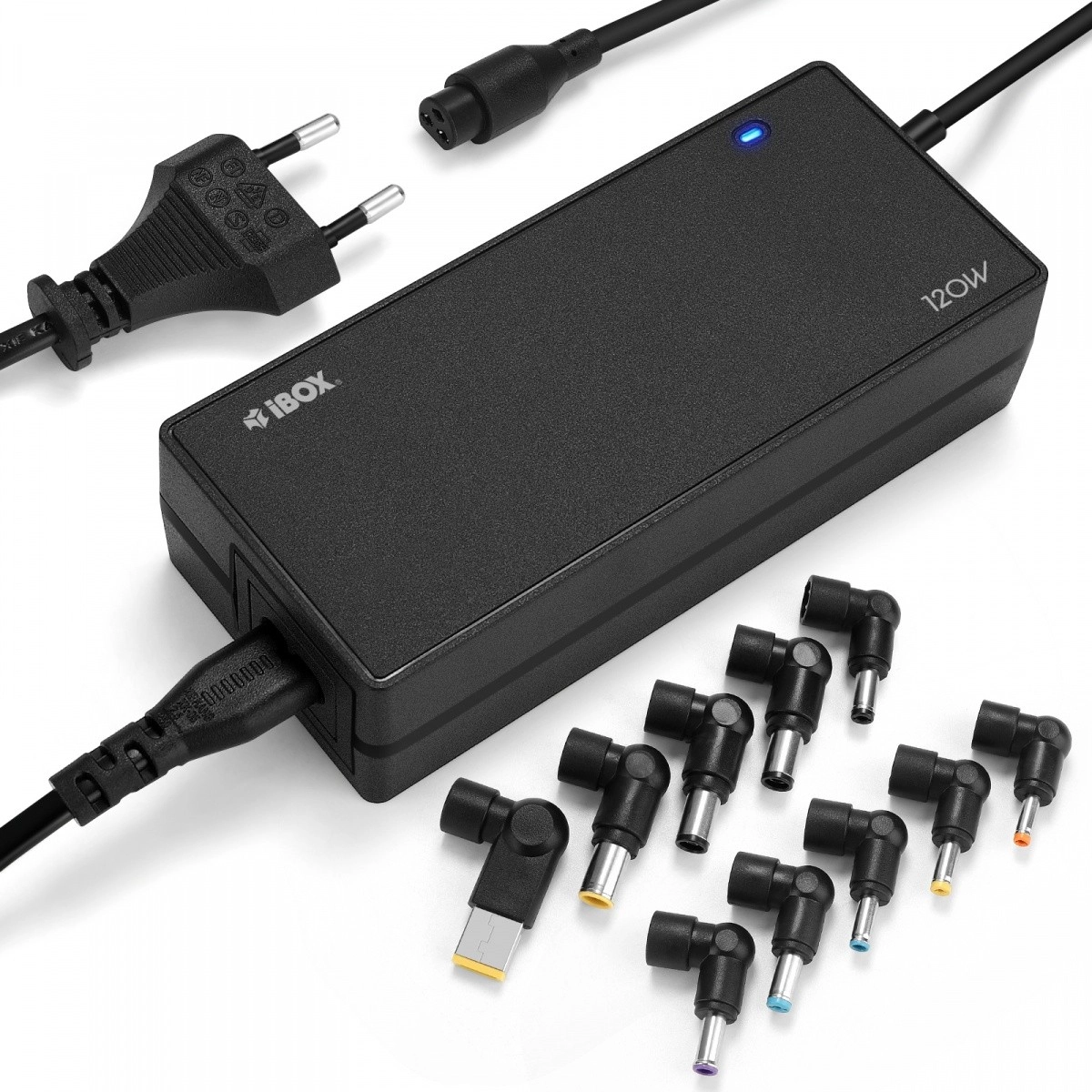 Univerzálny napájací adaptér pre notebooky 120 W