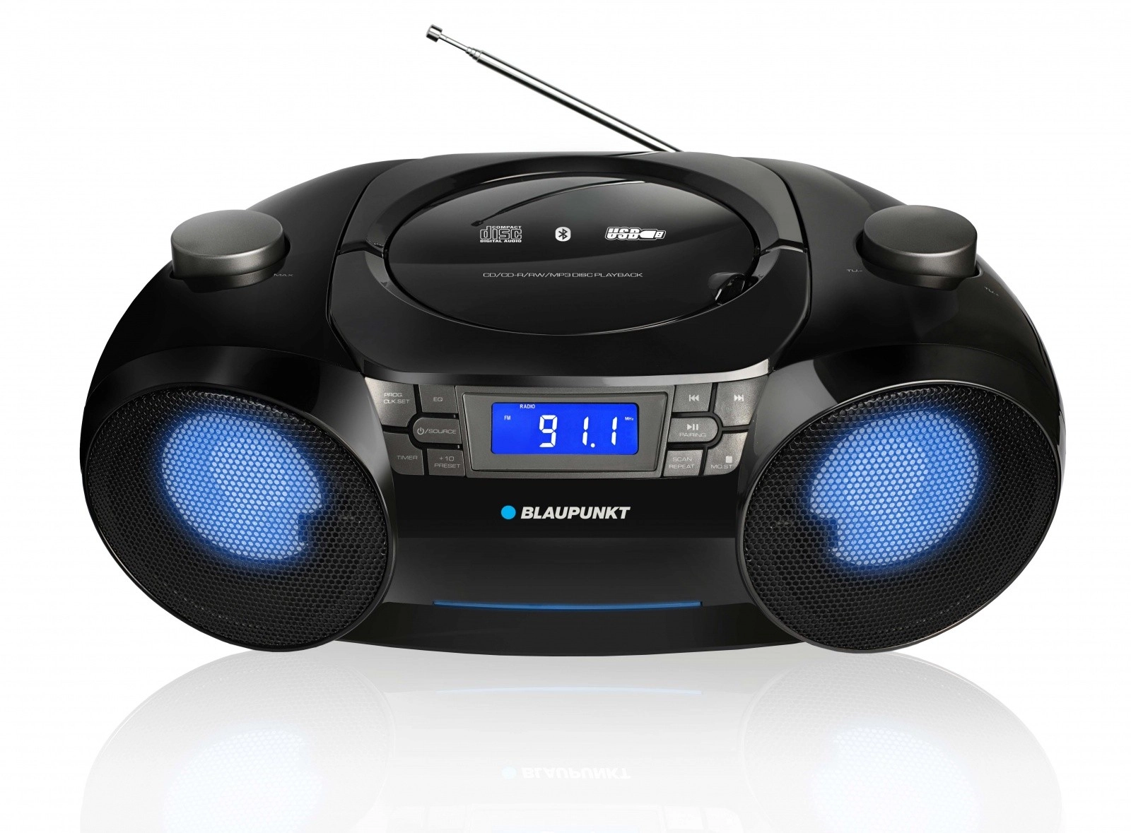 Blaupunkt boombox s bluetooth a usb podporou