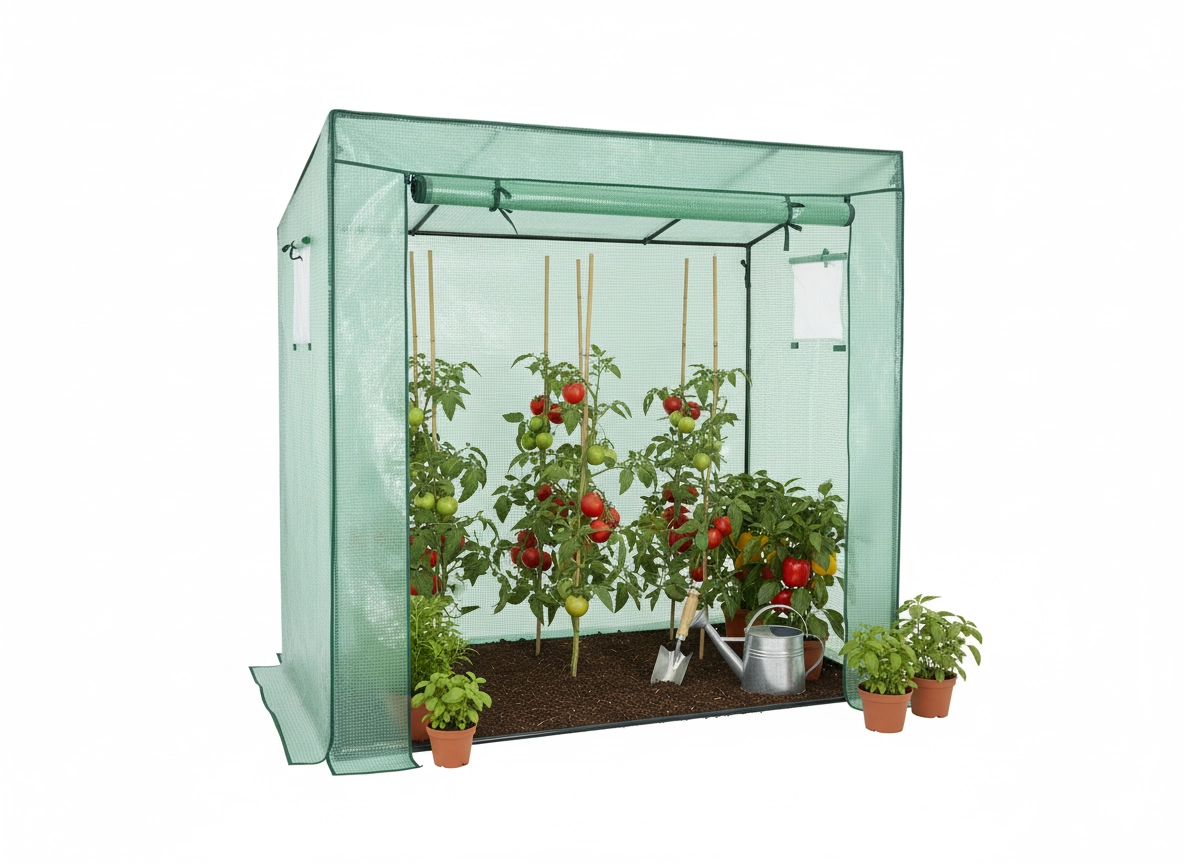 Garden Line Záhradný fóliovník 200x80x170/148 cm TUN5507