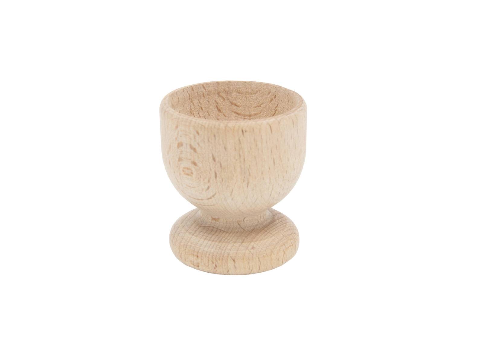 E-shop Drevený kalíšok na vajíčko 5 × 4 cm