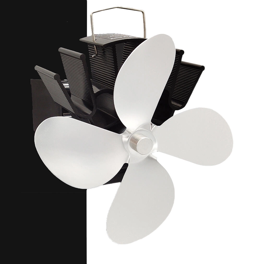 E-shop Krbový ventilátor na dymovod GAMA, termoelektrický, strieborný