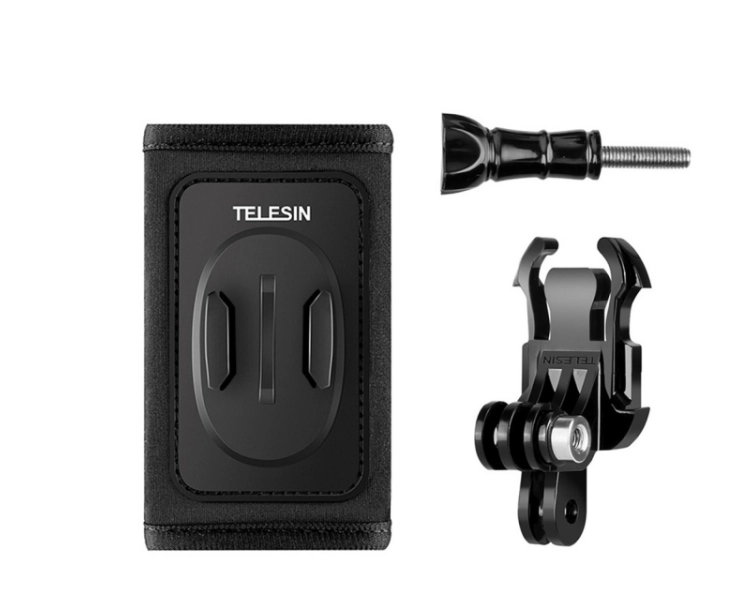 E-shop Telesin Strap bracket backpack J-Hook mount for sports cameras 360° GP-BPM-003