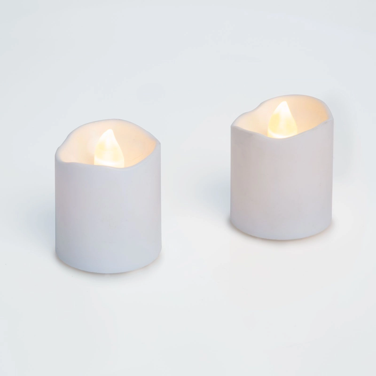 Biela LED sviečka - 1 kus