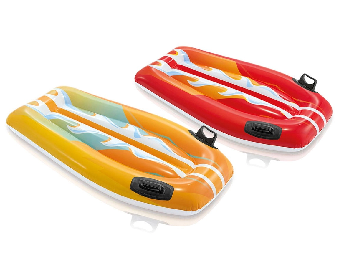 E-shop Nafukovacia plávacia doska 112 × 62 cm INTEX – oranžová